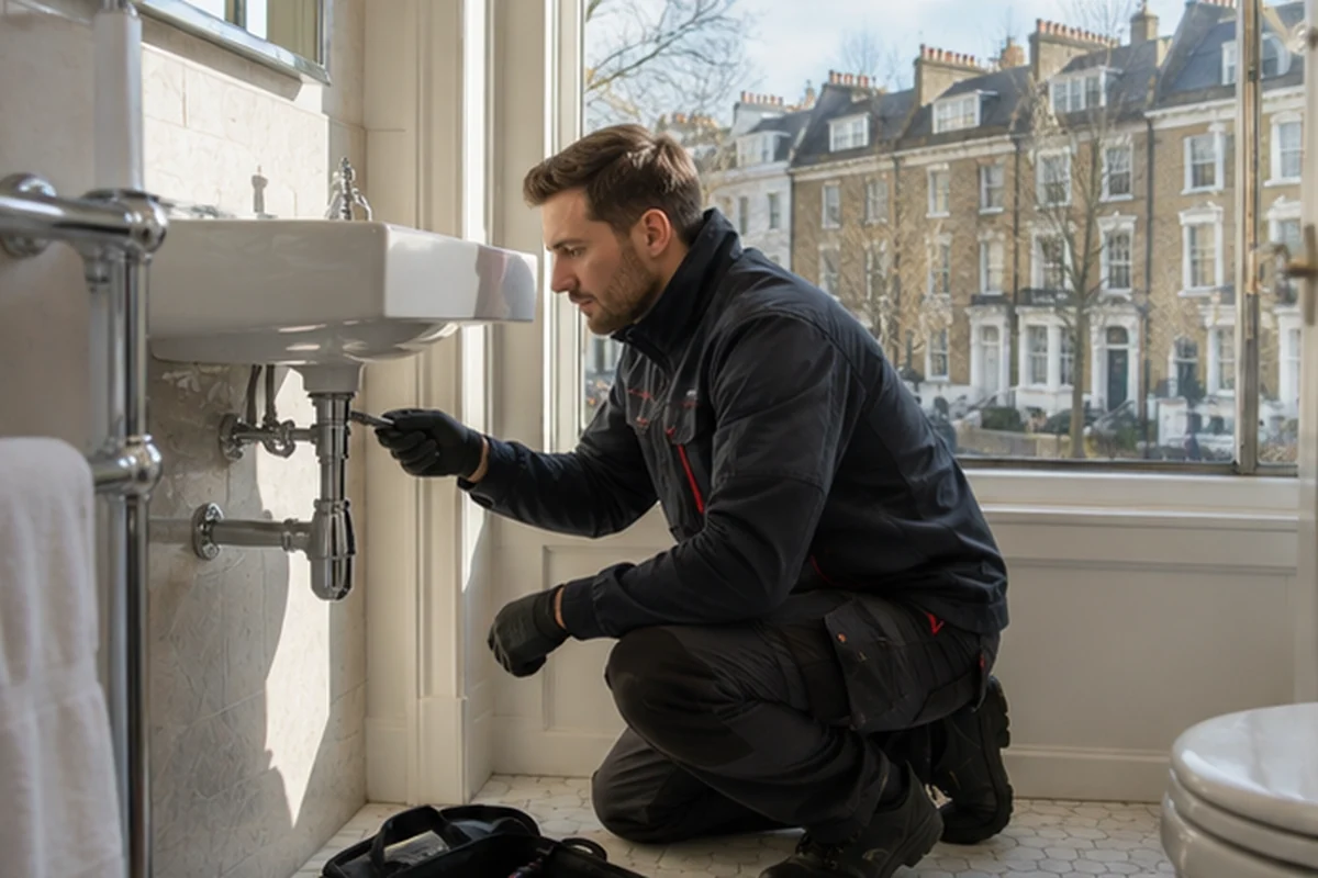 Emergency Plumber Camden emergency plumbing assessment at a London property