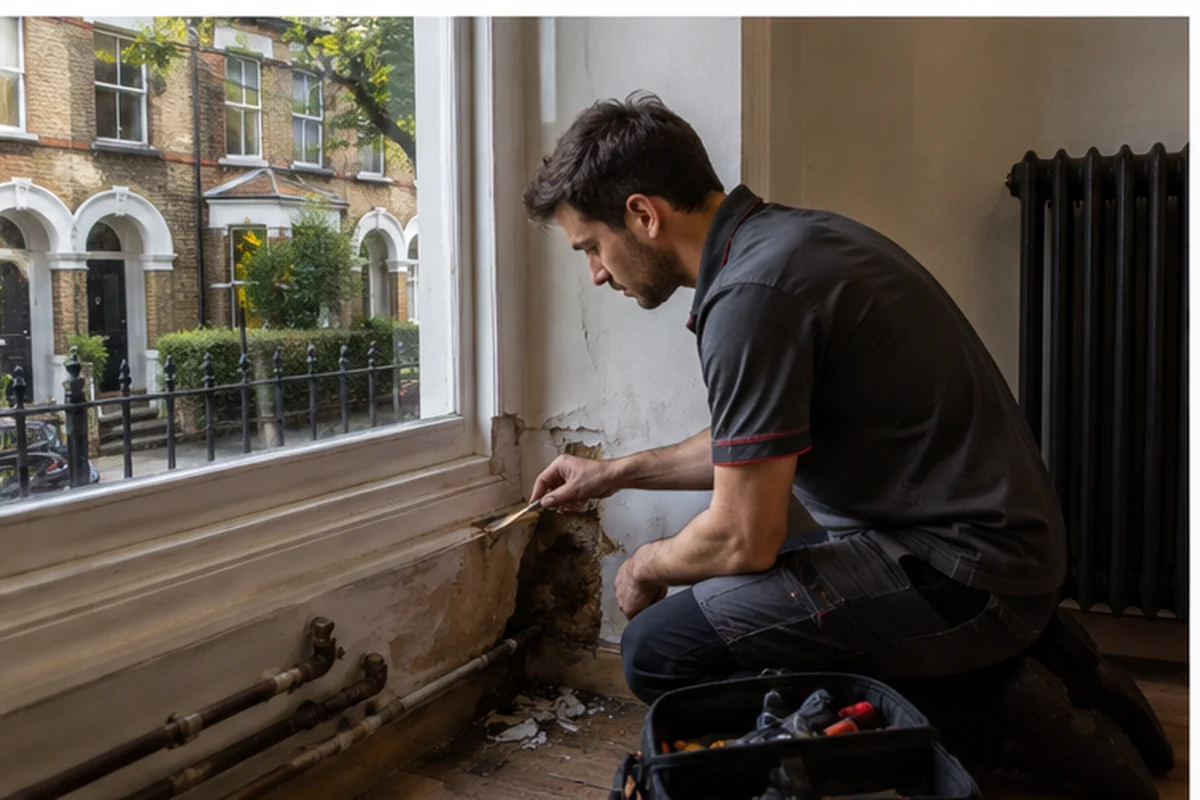 Emergency Plumber Greenwich emergency plumbing assessment at a London property