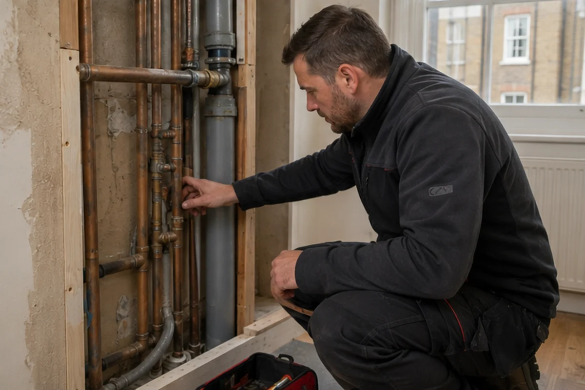 Emergency Plumber Hackney emergency plumbing assessment at a London property