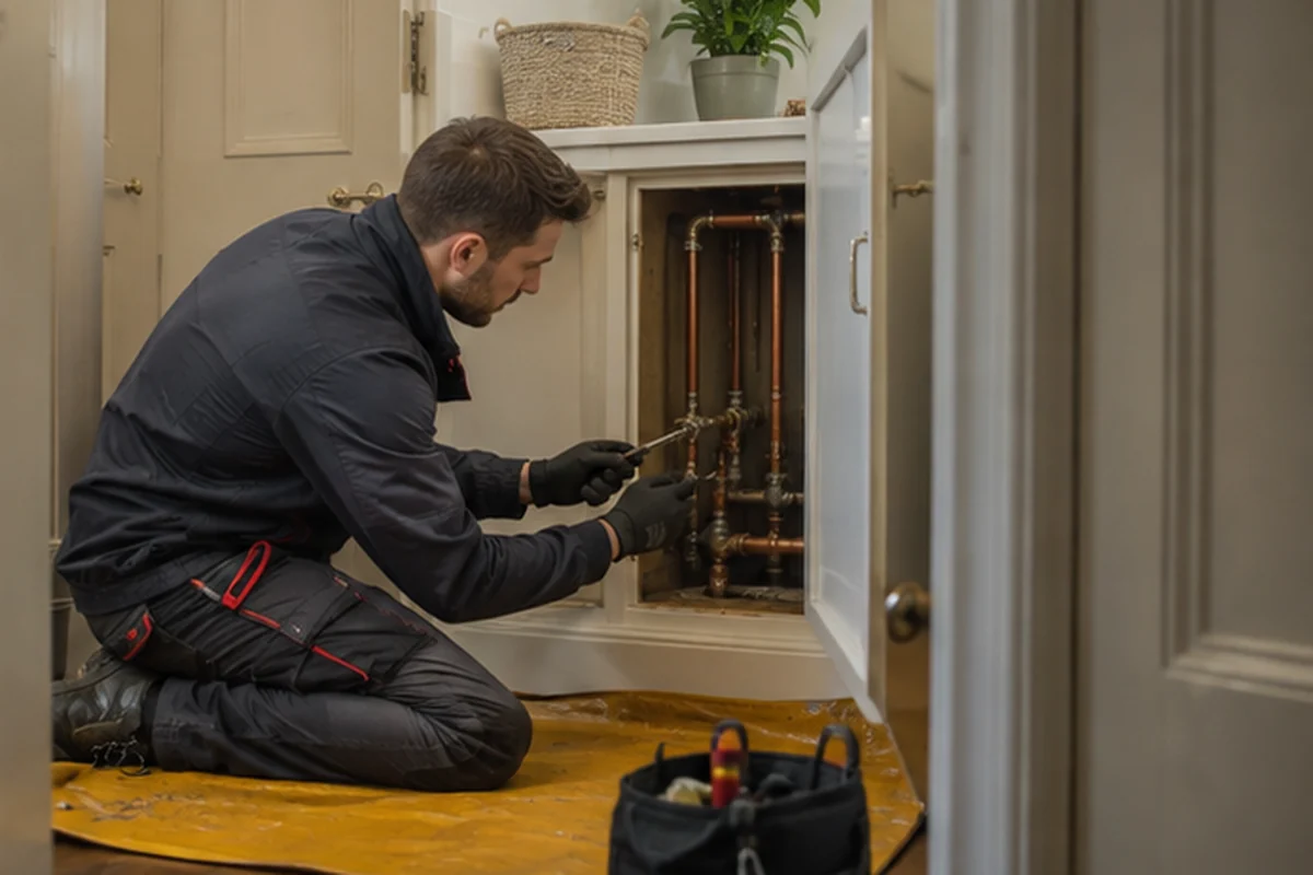 Emergency Plumber Islington emergency plumbing assessment at a London property