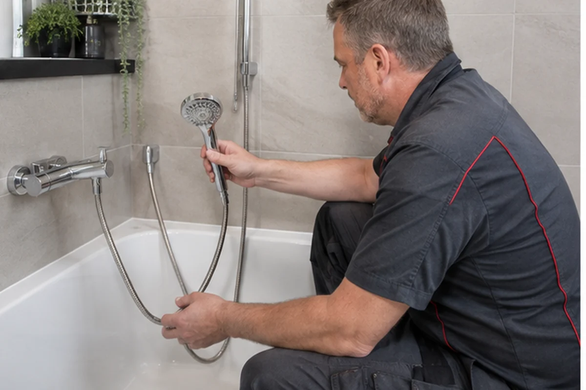 Shower and Bath Leak Repair London emergency plumbing assessment at a London property
