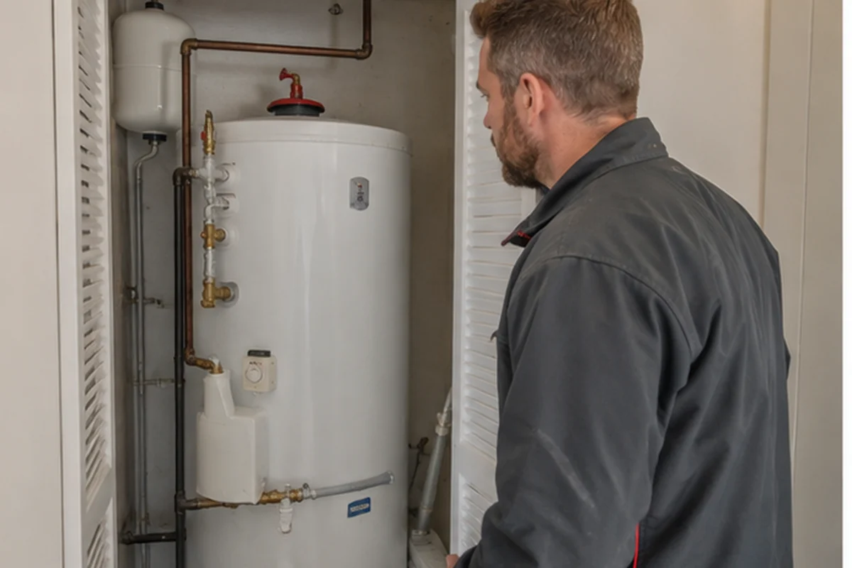 London Hot Water Cylinders emergency plumbing assessment at a London property