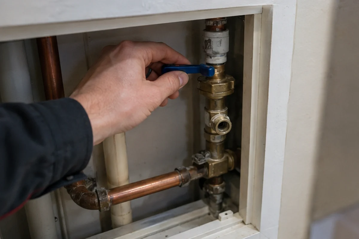 London Stopcocks and Isolation Valves emergency plumbing assessment at a London property